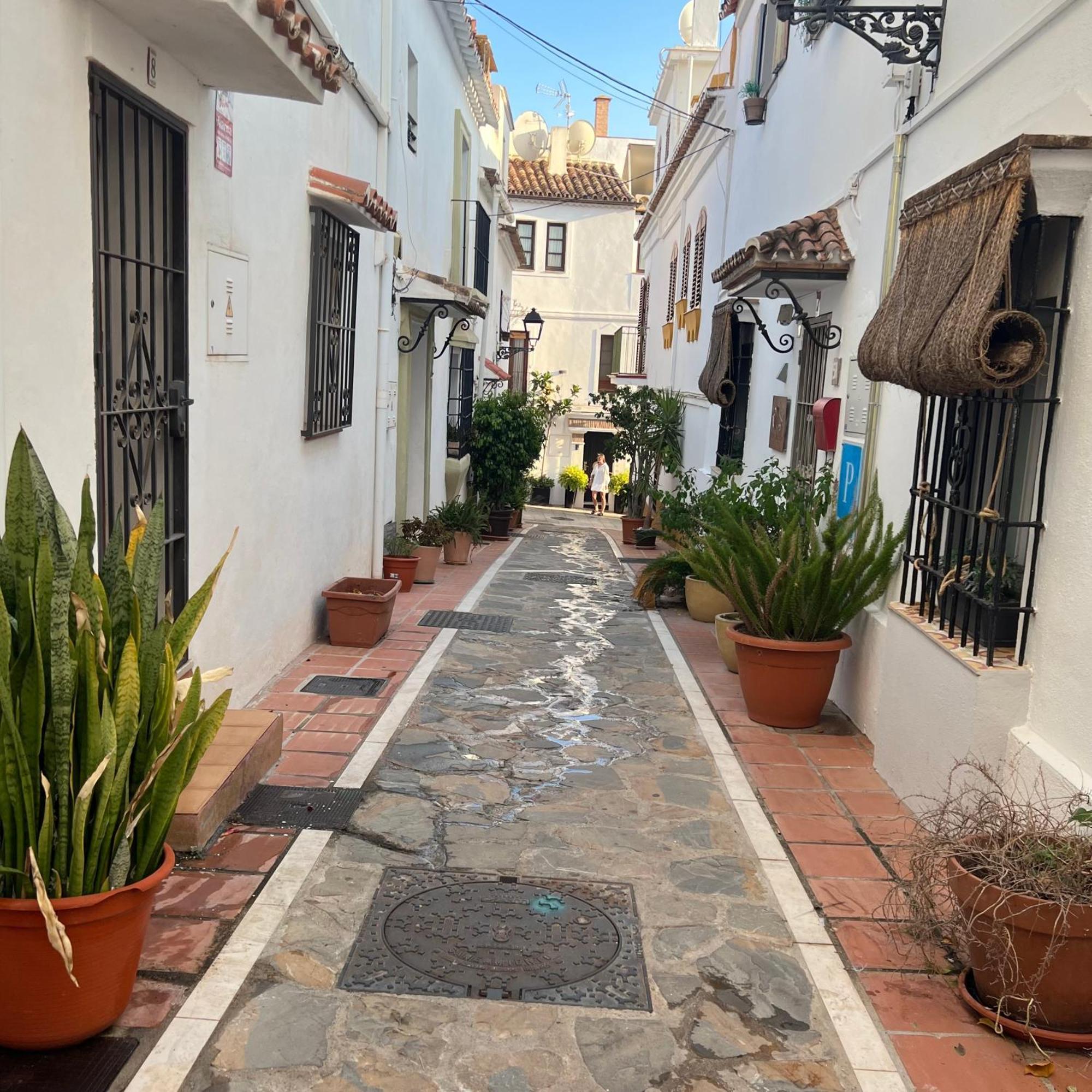 Old Town House With Terrace Villa Marbella Exterior foto